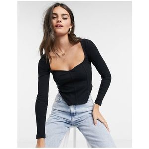 Asos design corset top